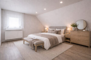 Schlafzimmer DG I KI-Beispiel