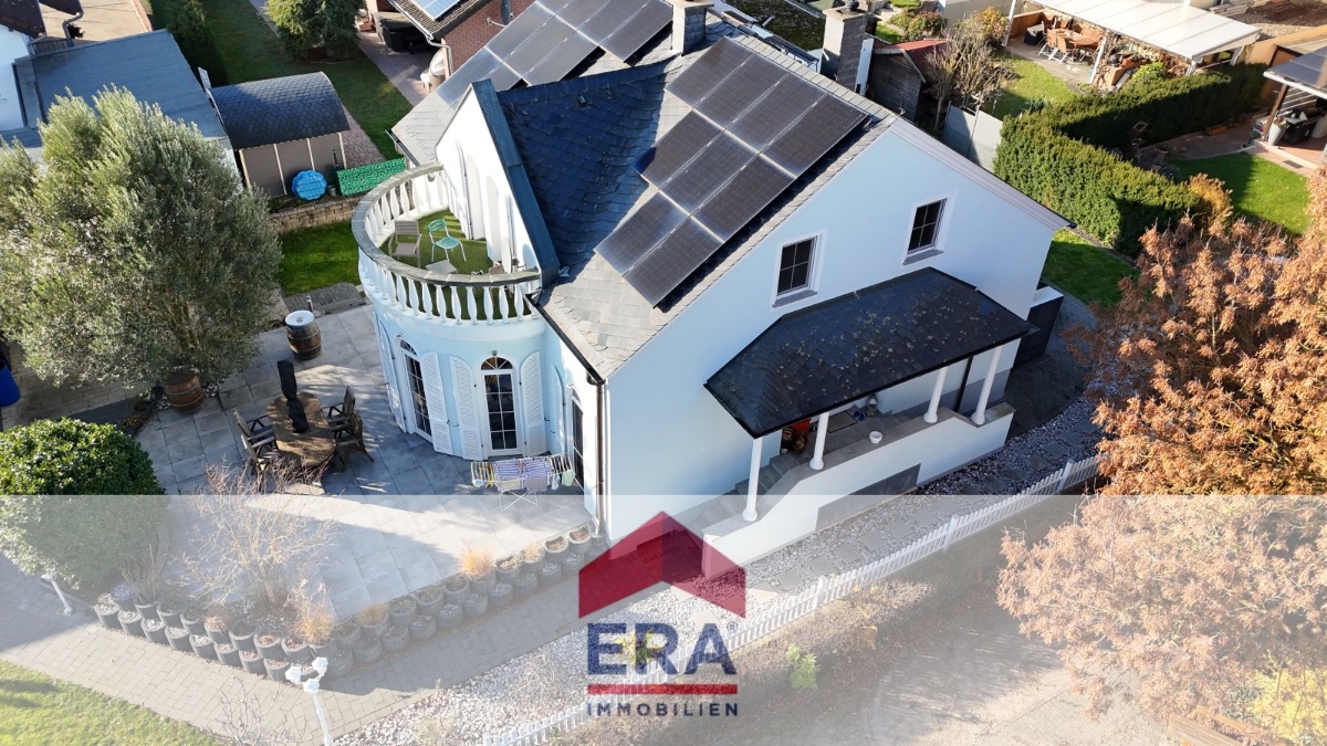 Hausansicht - Drohnenaufnahme