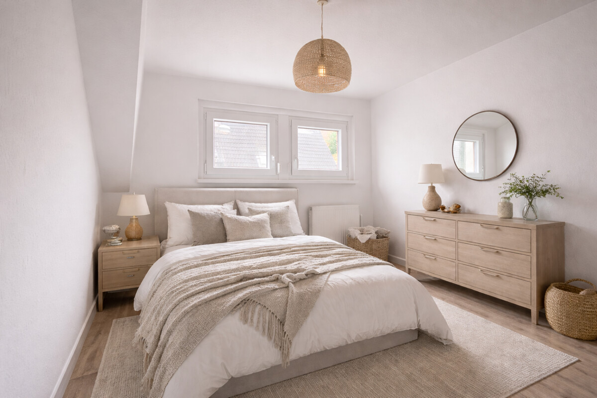 Schlafzimmer II DG KI-Beispiel